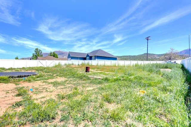 198 E 1430 S, Nephi, UT 84648 - view of yard featuring fence and a mountain view