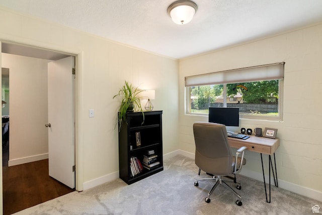 804 E 100 N, Logan, UT 84321 - office with baseboards and carpet