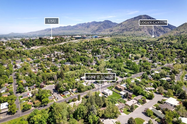 804 E 100 N, Logan, UT 84321 - drone / aerial view of mountains