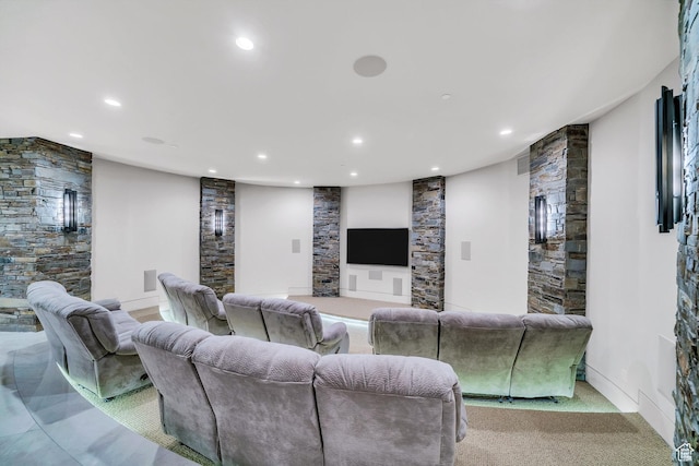 1203 Canyon Springs Rd, Springdale, UT 84767 - living room with recessed lighting