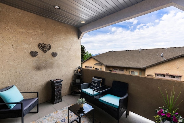 470 N Linden Ln, Providence, UT 84332 - view of patio / terrace featuring a balcony