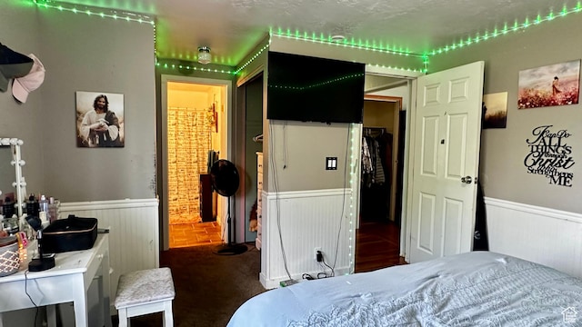 874 W 300 S, Vernal, UT 84078 - carpeted bedroom featuring wainscoting
