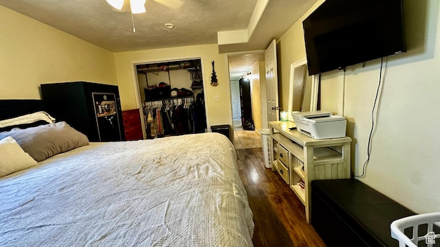 874 W 300 S, Vernal, UT 84078 - bedroom with a closet and wood finished floors