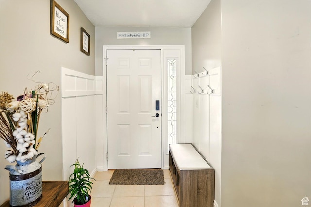 1424 W 3325 S, Perry, UT 84302 - doorway featuring light tile patterned floors
