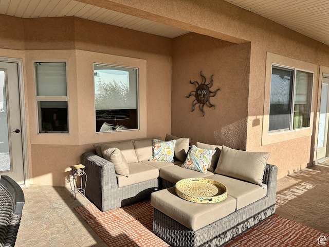 395 S 200 E, Willard, UT 84340 - view of patio featuring an outdoor hangout area