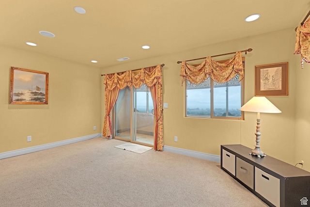 395 S 200 E, Willard, UT 84340 - empty room featuring carpet flooring, recessed lighting, and baseboards