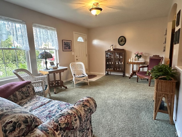 2756 S 725 W, Perry, UT 84302 - sitting room with carpet flooring and baseboards
