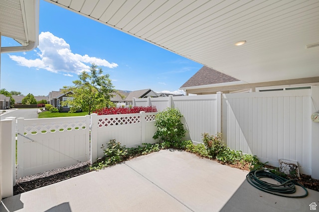 516 E Lone Star Ln Unit A, Saratoga Springs, UT 84045 - view of patio / terrace featuring fence