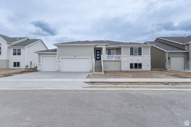 3148 N 2875 W Unit 29, Plain City, UT 84404 - single story home featuring a garage, driveway, and stone siding