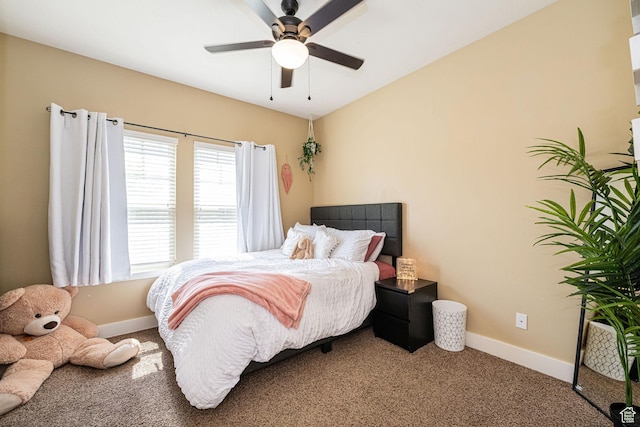 1608 W Boulder Creek Ln S, Layton, UT 84041 - carpeted bedroom with baseboards and a ceiling fan