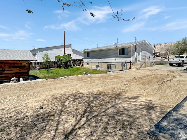 45 W 200 N, Castle Dale, UT 84513 - rear view of house with fence