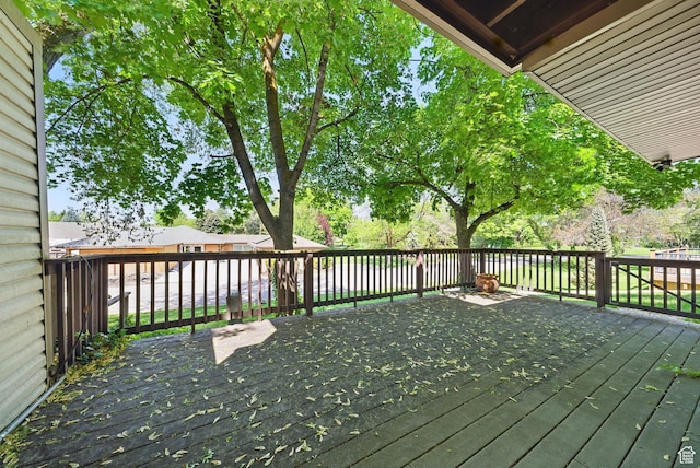 view of deck