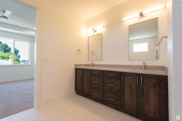 1699 N Siena Cir Unit 5, Pleasant Grove, UT 84062 - full bath with double vanity and baseboards