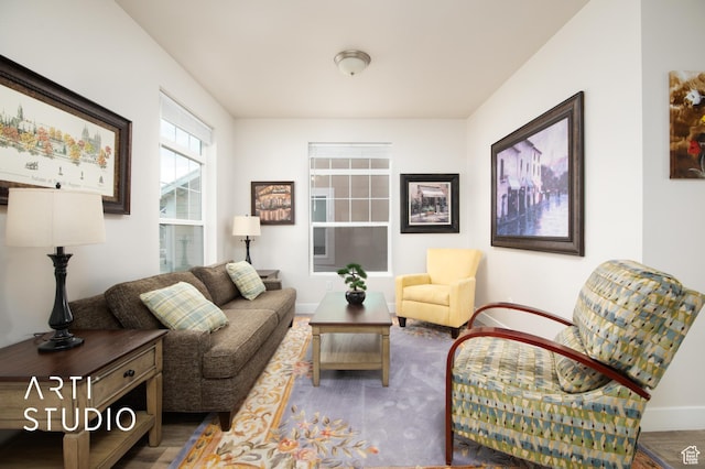 6637 W Terrace Sky Ln, West Jordan, UT 84081 - living area with baseboards