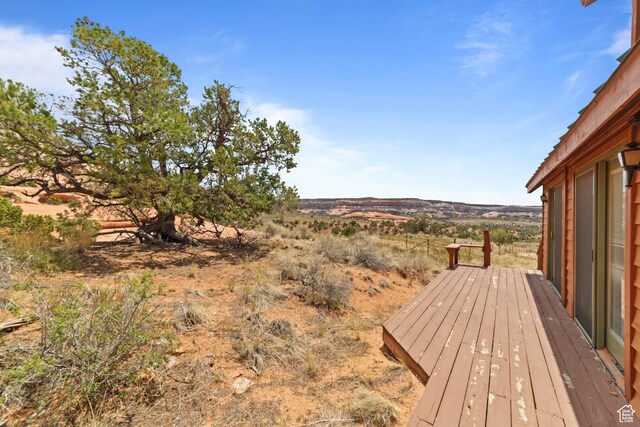 1 Pioneer Dr, La Sal, UT 84530 - view of wooden deck