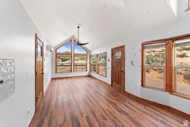 1 Pioneer Dr, La Sal, UT 84530 - unfurnished sunroom featuring lofted ceiling