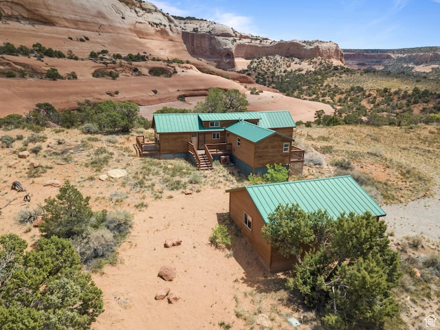 1 Pioneer Dr, La Sal, UT 84530 - overview of rural landscape with a desert landscape