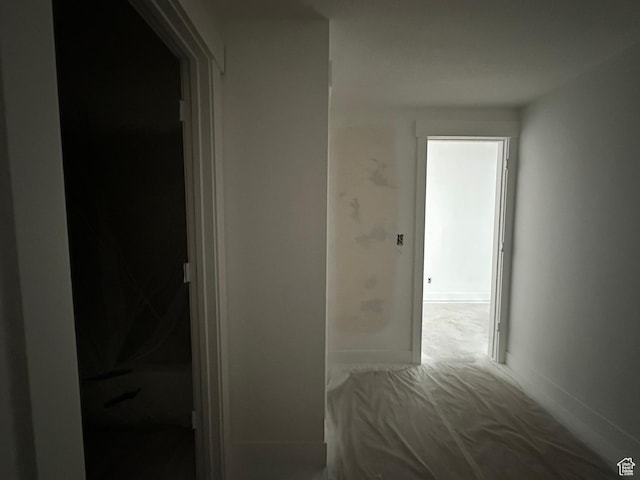 1768 N Siena Cir Unit 12, Pleasant Grove, UT 84062 - hall with carpet floors and baseboards