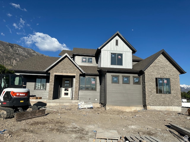 1768 N Siena Cir Unit 12, Pleasant Grove, UT 84062 - view of front of house with brick siding and board and batten siding
