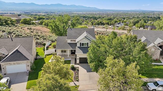 13994 S New Saddle Rd, Draper, UT 84020 - aerial view of mountains