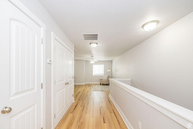 466 W 1595 N Unit 45-103, Logan, UT 84341 - hall with light wood-style floors and baseboards