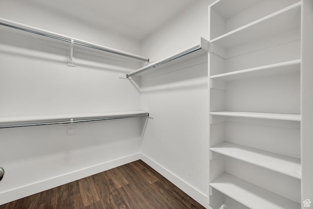 10342 S Millerton Dr, South Jordan, UT 84009 - walk in closet with dark wood finished floors