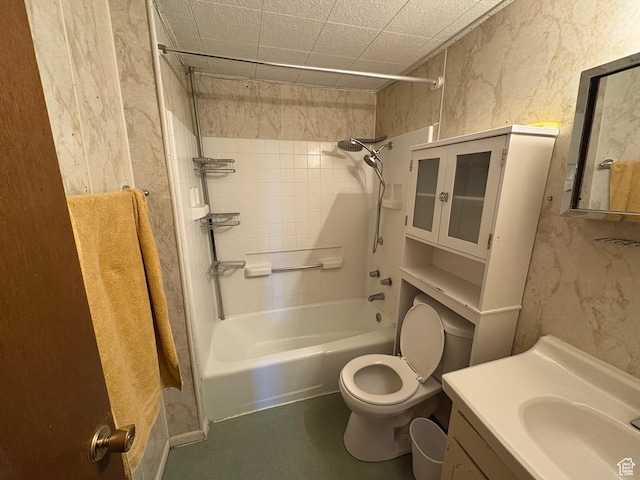 297 E 470 S, Salina, UT 84654 - full bathroom featuring toilet, vanity, and bathing tub / shower combination