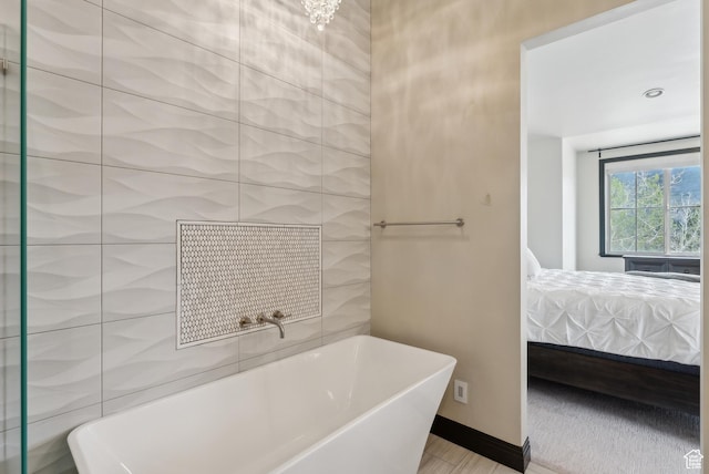 3029 Canyon Links Dr, Park City, UT 84098 - bathroom with ensuite bath and a freestanding tub