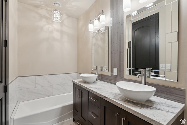 3029 Canyon Links Dr, Park City, UT 84098 - full bath with a tub and double vanity