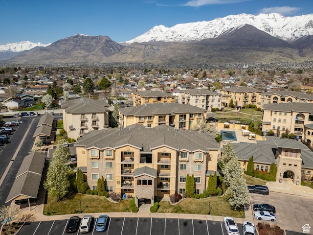aerial view of mountains
