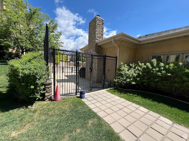 view of gate