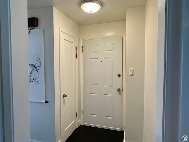 view of doorway to outside