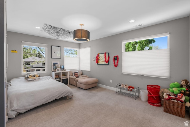 1863 E Hubbard Ave, Salt Lake City, UT 84108 - bedroom with recessed lighting, carpet flooring, and baseboards