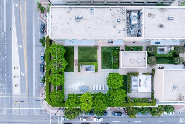268 S State St E Unit 417, Salt Lake City, UT 84111 - drone / aerial view
