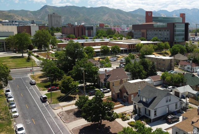 1318 E 300 S, Salt Lake City, UT 84102 - drone / aerial view of a mountain backdrop
