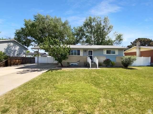 2987 S Eucalyptus Way, West Valley City, UT 84119 - single story home featuring brick siding and driveway