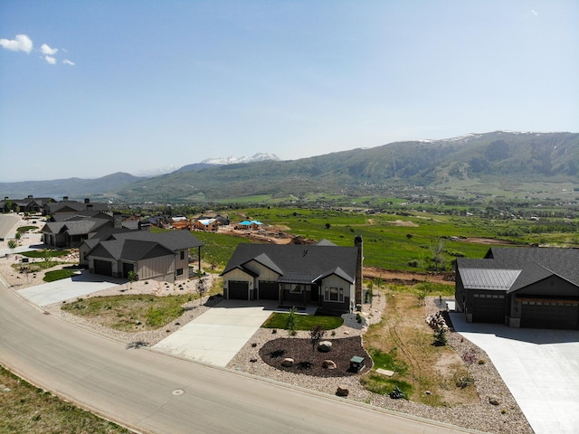 4491 N Seven Bridges Rd, Eden, UT 84310 - view of mountain backdrop featuring nearby suburban area