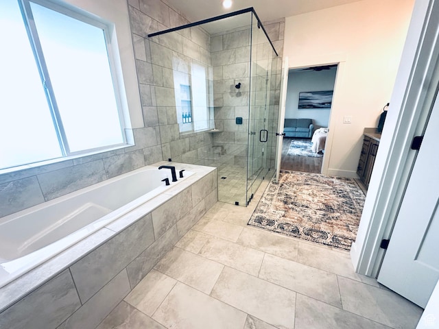 39 W Tamarind Way, Garden City, UT 84028 - ensuite bathroom featuring a shower stall and a bath