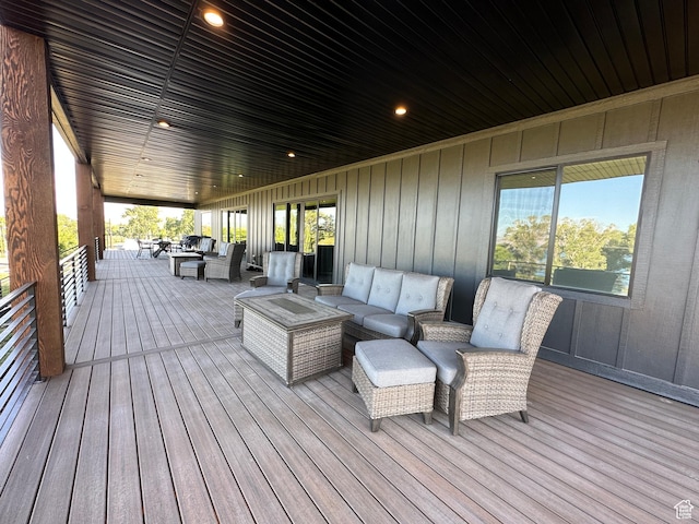 39 W Tamarind Way, Garden City, UT 84028 - wooden deck with an outdoor living space