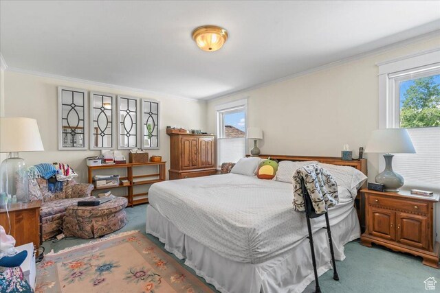 561 E 2780 N, Provo, UT 84604 - bedroom with ornamental molding and carpet
