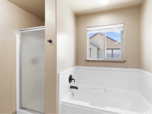 5117 W Fortrose Dr, Herriman, UT 84096 - full bath with a shower stall and a bath