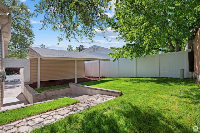 view of yard