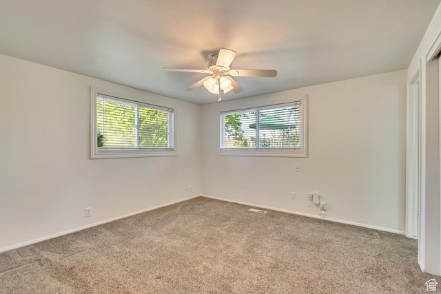 1597 W 1050 N, Provo, UT 84604 - unfurnished bedroom with carpet flooring, baseboards, and ceiling fan