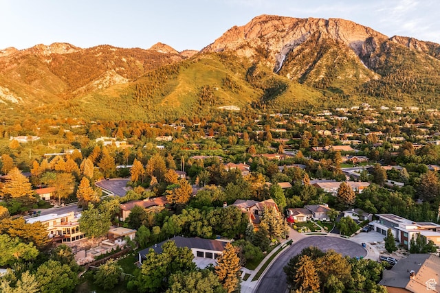 4279 S Lares Cir, Salt Lake City, UT 84124 - aerial perspective of suburban area featuring a mountain backdrop