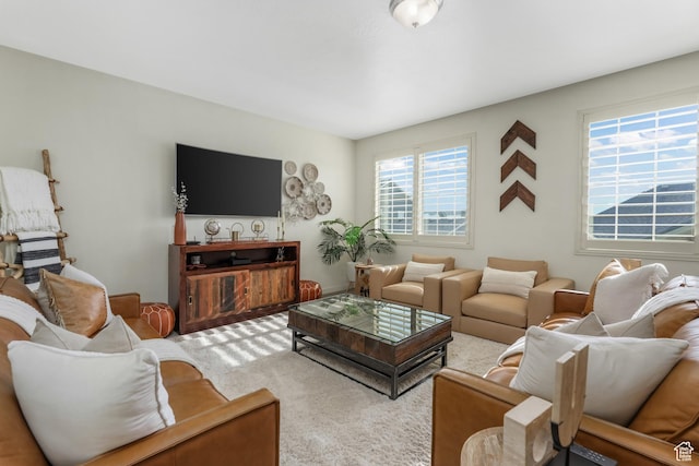 9559 S Lea Heather Way, West Jordan, UT 84081 - view of carpeted living room