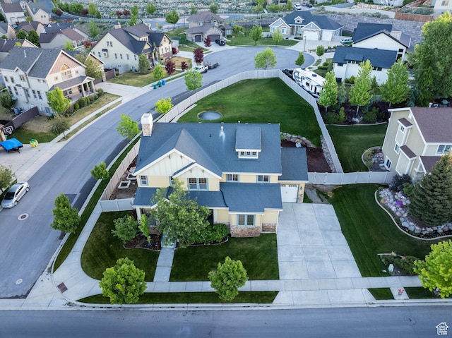 2706 W Falcon Ridge Way, Lehi, UT 84043 - aerial perspective of suburban area