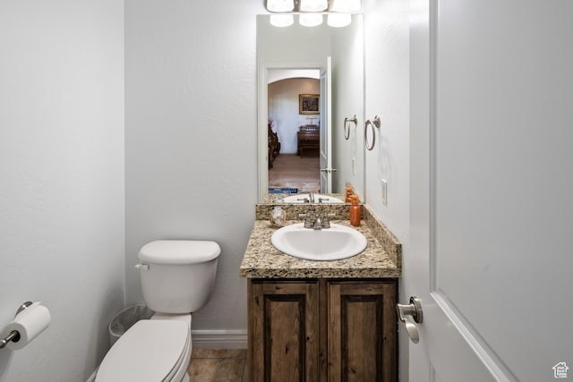 2706 W Falcon Ridge Way, Lehi, UT 84043 - bathroom with toilet and vanity