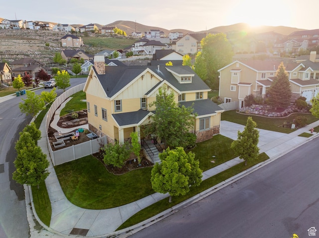 2706 W Falcon Ridge Way, Lehi, UT 84043 - aerial view of residential area
