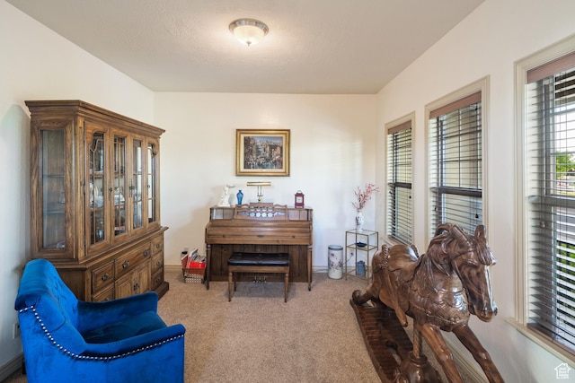 2706 W Falcon Ridge Way, Lehi, UT 84043 - sitting room featuring carpet and baseboards