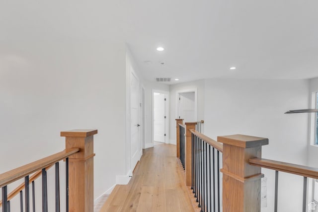 1309 W 1870 N, Provo, UT 84604 - hall featuring an upstairs landing, recessed lighting, light wood-style floors, and baseboards